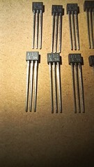Genuine Panasonic 2SA1310s PNP silicon transistors/Lot of 10/NOS/SC72 pkg.
