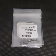 100Sets Dental Buccal Tube 1st/2nd Roth MBT 0.022 Bondable No-cov U1/L1 4pcs/set