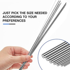 Stainless Steel Spring Wire Assortment 40 cm Music Wire 12 Sizes 104 Pcs