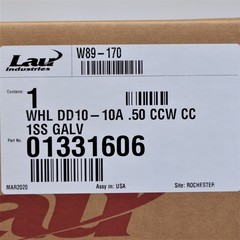 013316-06 Lau DD10-10A Blower Wheel Squirel Cage 10-5/8″ x 10-5/8″ x 1/2″ CCW