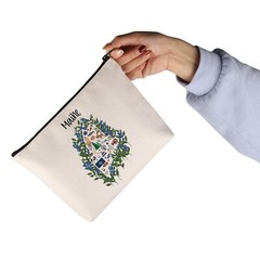 JNIAP Maine State Map Gift Maine Favorites State Cosmetic Bag Maine Travel Gi…