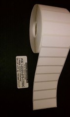Direct Thermal 2.25″ x 0.75″ Paper Labels for Zebra ZD/GX/GK, 1″ core – 12 rolls