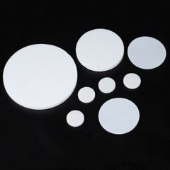 10Pcs PTFE Plastic Solid Discs Flat Round Pad Sealed Cushioning Diameter 5-150mm