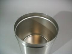 Lot of 6 Vollrath Dressing Jar Stainless Steel #88040 4.5 Quart Medical Kitchen