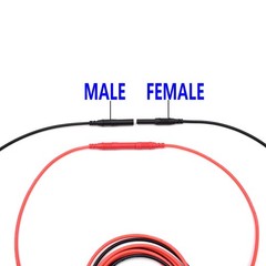 Meter Test Lead Extension Male to Female Connector 4mm Banana Plug to Jack He…