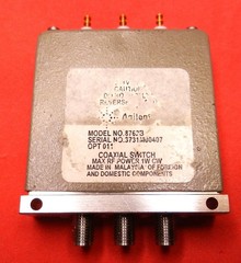 Agilent 8762B Coaxial Switch – SPDT / dc – 18 GHz / 24 Vdc drive #2