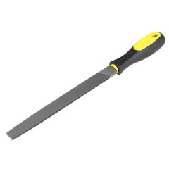 8″ Second Cut Grade High Carbon Hardened Steel Flat Mill File Handle