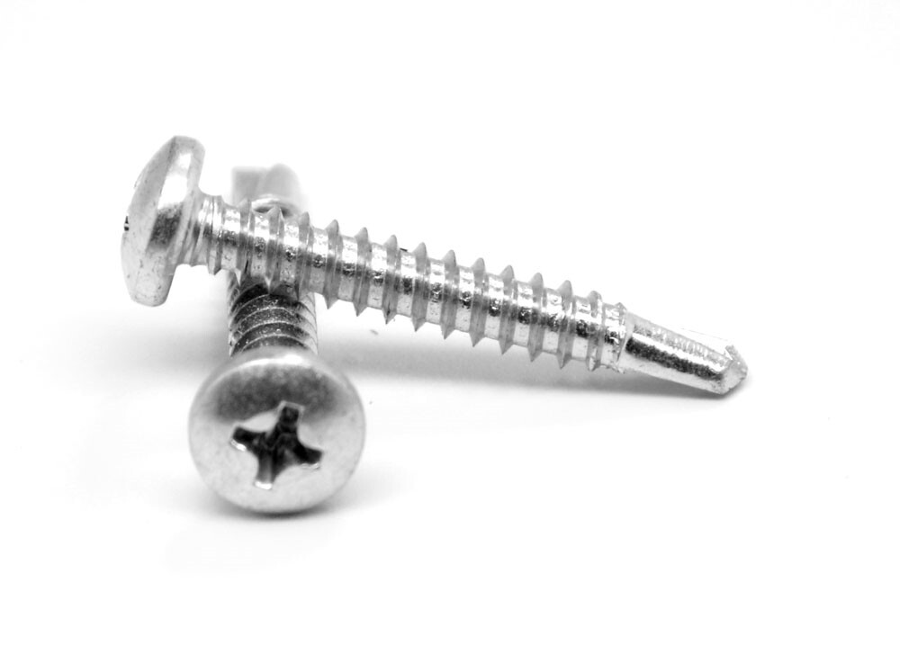 #6-20 x 3/8 Self Drilling Screw Phillips Pan Head #2 Point Stainless Steel 18-8