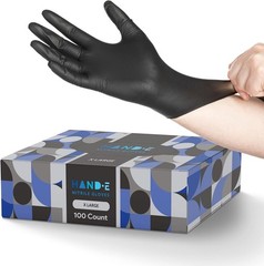 Bla Nitrile Disposable Gloves -BBQ, Tattoo, Hair Dye, Cooking, Mechanic
