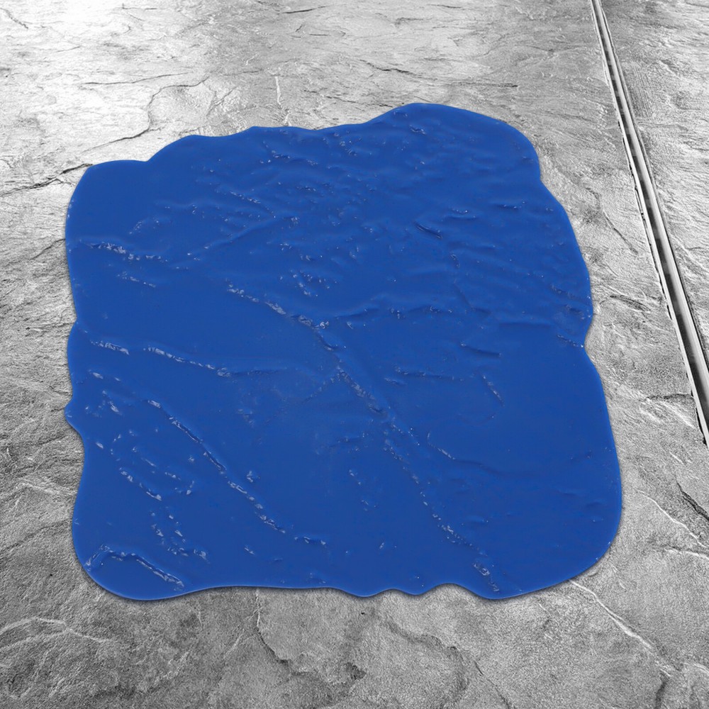 Blue 18″ X 18″ Slate Stone Texture Set Decorative Concrete Cement Stamps Mats