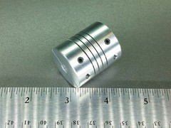 5MM X 12.7MM 1/2″ Flexible Ballscrew Shaft Clamp Coupler Coupling Linear Motion