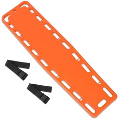 Jenaai 72.83 x 17.72 x 2.5 Inch Spine Board Stretcher with Backboard And Straps