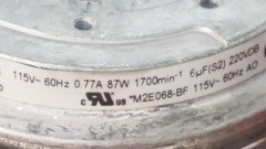 EBMPAPST R2E220-AA43-E4 115VAC MOTORIZED IMPELLER FAN||0.77A/87W||220X63MM||#2