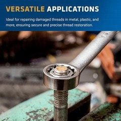 High Carbon Steel Rethreading Die 5/8-11 NC – For Restoration of Threads