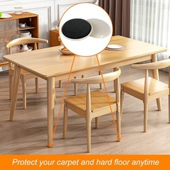 Furniture Sliders, 12pcs Movers 2 Inch Moving 2″ Beige, Beige