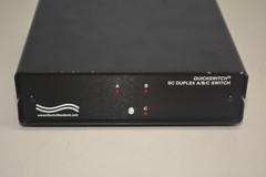 Electro Standards QuickSwitch 4186 Fiber Optic SC Duplex A/B/C Switch #W3288