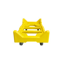 UBMOVE Handheld Attached Lid Tote Dolly – 27″ x 17″ For Container Totes