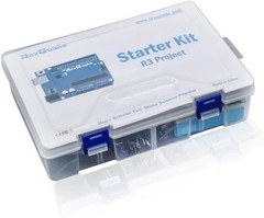 Arduino UNO R3 Super Starter Kit with Sensors, LCD, Motor Modules & Tutorial Set