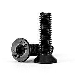 M4-0.7 x 12mm Flat Head Hex Socket Cap Screws Countersunk Bolts, 10.9 Grade A…