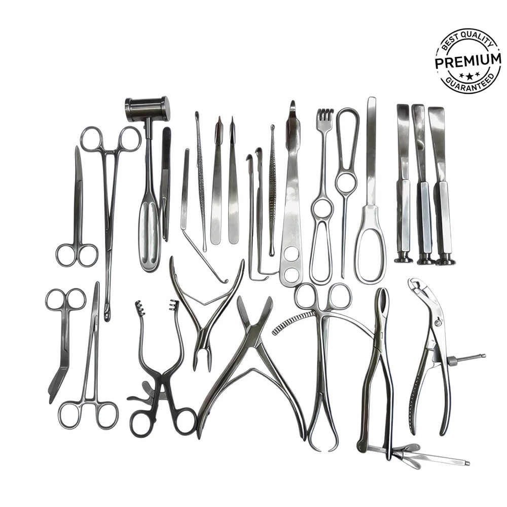 Basic Orthopedic Surgery Kit German Orthopedic Surgical instruments Set of 25 PC