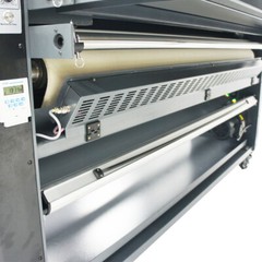 US Stock QOMOLANGMA Roller Heat Transfer Machine 67in for Textiles/Banner 1PH