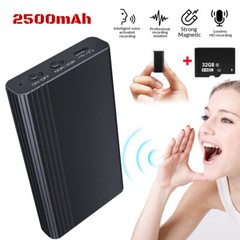 32GB Mini Spy Hidden Audio Recorder Voice Activated Office Listening Device US