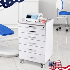TJ Dental Unit Chair Computer Control /Mobile Medical Cabinet Cart with Drawer