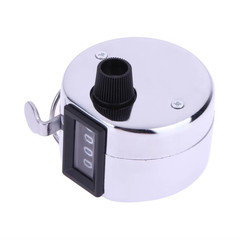 Handheld 4 Digital Tally Counter Mechanical Manual Palm Clicker Number Count Ass