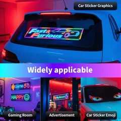 Programmable LED Sign Bluetooth APP Flexible Scrolling Message Board Text Animat