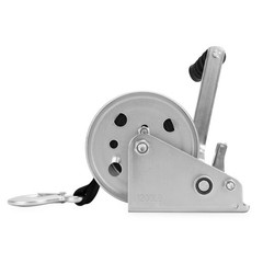 Camco 50001 Steel Marine Durable Corrosion Resistant Towing Winch w/ 20′ Strap