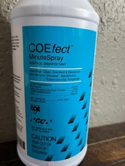 10 Pack GC America COEfect MinuteSpray Surface Disinfectant 1 US Quart Bottle
