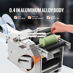 VEVOR Electric Labeling Machine Semi-Automatic Round Bottle Labeler 20-50pcs/min