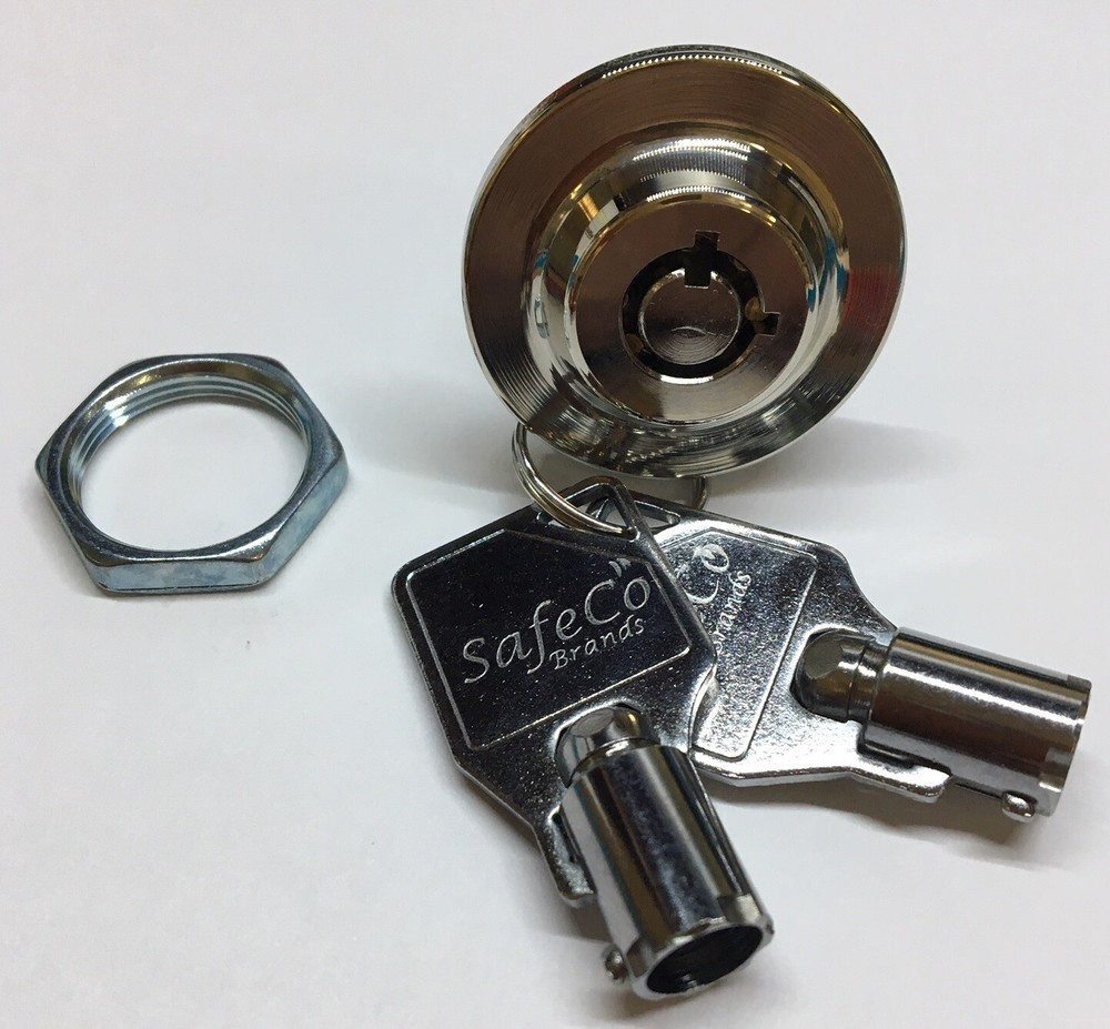 Original Homak Gun Cabinet lock 5/8″ Replacement Lock SafeCo Brands