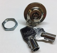 Original Homak Gun Cabinet lock 5/8″ Replacement Lock SafeCo Brands