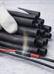 1/2″ Heat Shrink Tubing 2:1 25FT Roll White Yellow Green Single Wall Wire Cable