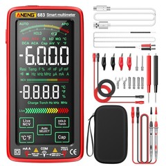 ANENG 683 Smart Touch Multimeter Rechargeable 6000 Counts True RMS AC DC Tester