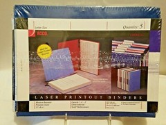 Acco Recycled Laser Printout Binder – 8.12″ X 11″ 2″ Binder (acc35073) Dk. Blue