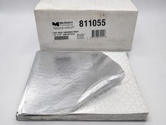 McNairn 811055 Insulated Foil Sandwich Wrap 12×12 1000 Sheets Case