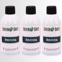 R600a Refrigerant – 6oz Upright Self Sealing Style Top. (3 Cans)