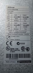 Schneider Electric ATV212HD37N4 37KW 480V 50HP Variable Frequency Drive USED !!