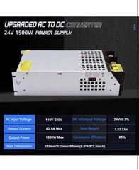 AC to DC 24V 62A 1500W Power Supply SE-1500-24 Switching Converter Transformer