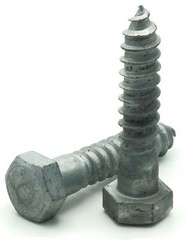 3/8″-7 Hex Lag Screws Hot Dip Galvanized Hex Head Lag Bolts – Select Length