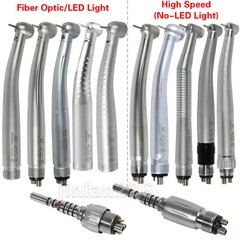 Dental Self-power Fiber Optic LED /E-generator /High Speed Turbine Handpiece