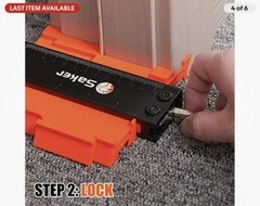 Saker Contour Gauge (5 Inch Lock) Profile Tool- Adjustable Lock-Precisely Copy