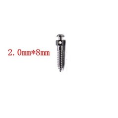 10Pcs Dental Orthodontic Titanium Micro Implant Mini Screws 1.4-2.0mm
