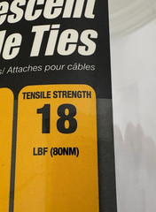 (50) NEW Gardner Bender 8″ Nylon Cable Zip Ties – FLUORESCENT GREEN – 18lbs