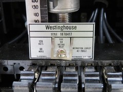 WESTINGHOUSE 1878417 SV VOLTAGE RELAY T210249