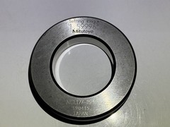 Mitutoyo 177-291 Master Setting Ring Gage 1.6” Inch Diameter, 1.59996”, Holtest