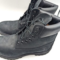 Timberland Men’s Premium 6-Inch Waterproof Leather Work Boot [Black Nubuck] NEW
