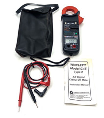 Triplett C45 Type 2 AC Digital Calmp-On Meter